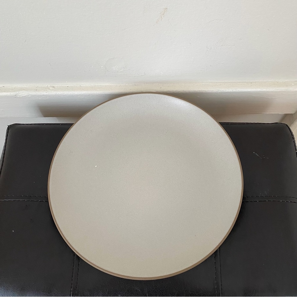 $58 Brand New Heath Ceramics Sand Color Coupe Dinner Plate 11'' Diameter 85-1
